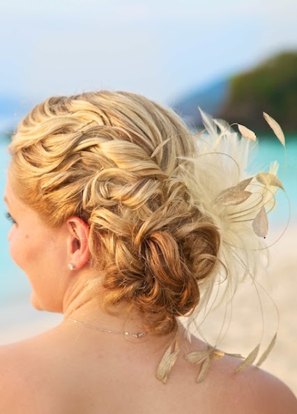 2016 Beach Wedding Hairstyles for Medium Length Hair