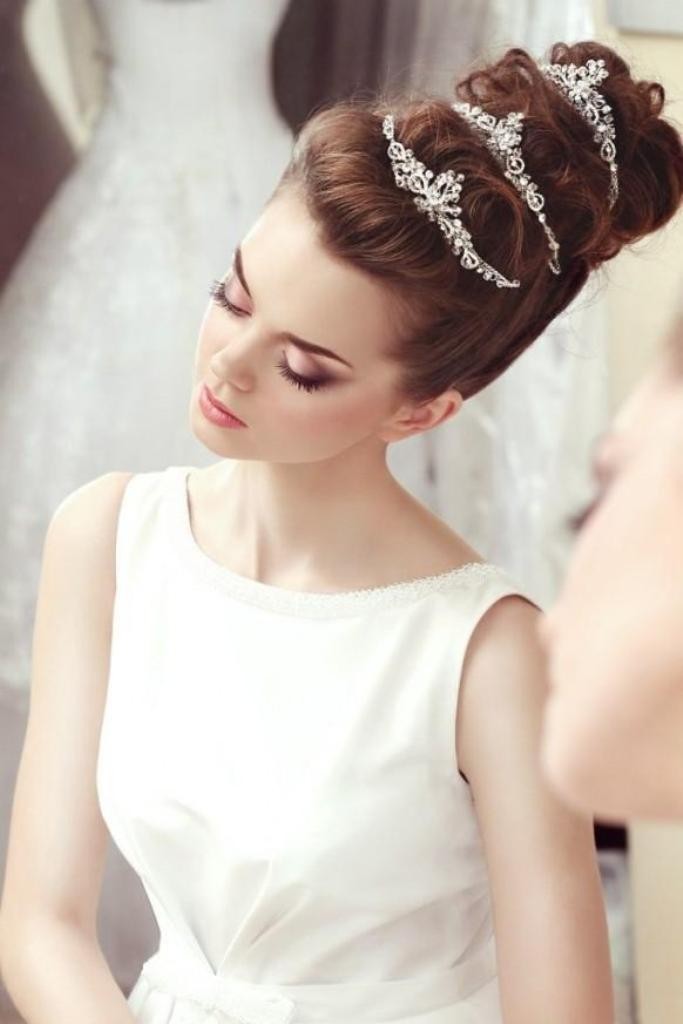 Beautiful Wedding Hairstyles With Tiara