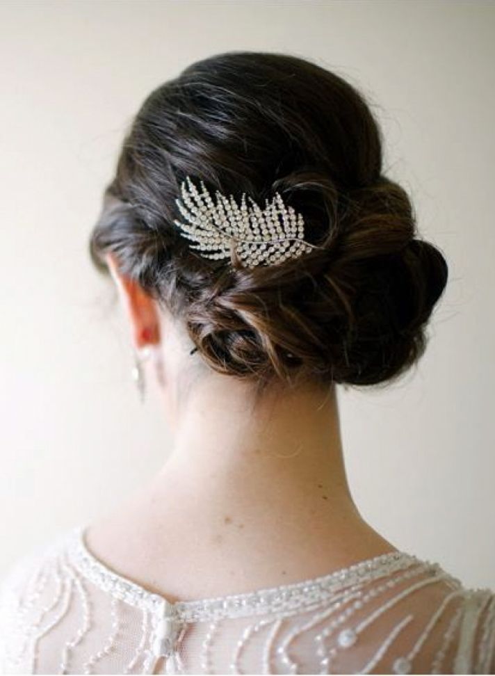 Beautiful Wedding Hairstyles with Comb