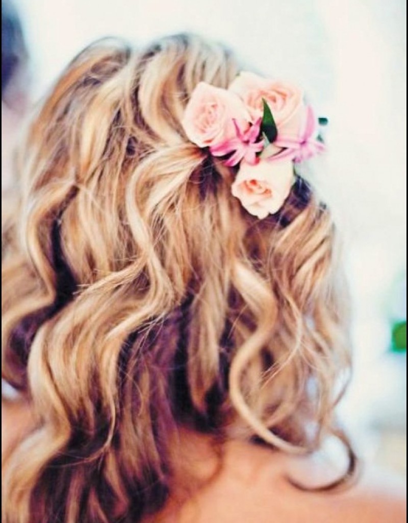 Casual Beach Wedding Hair Styles