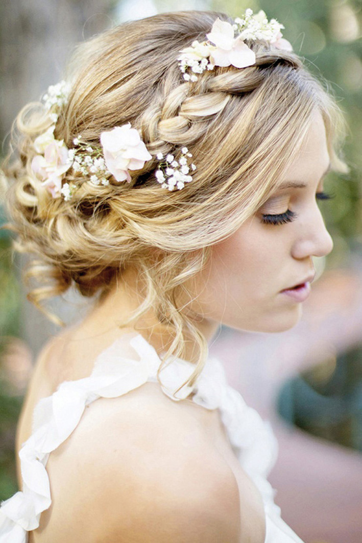 Cool Wedding Hairstyles with Crown