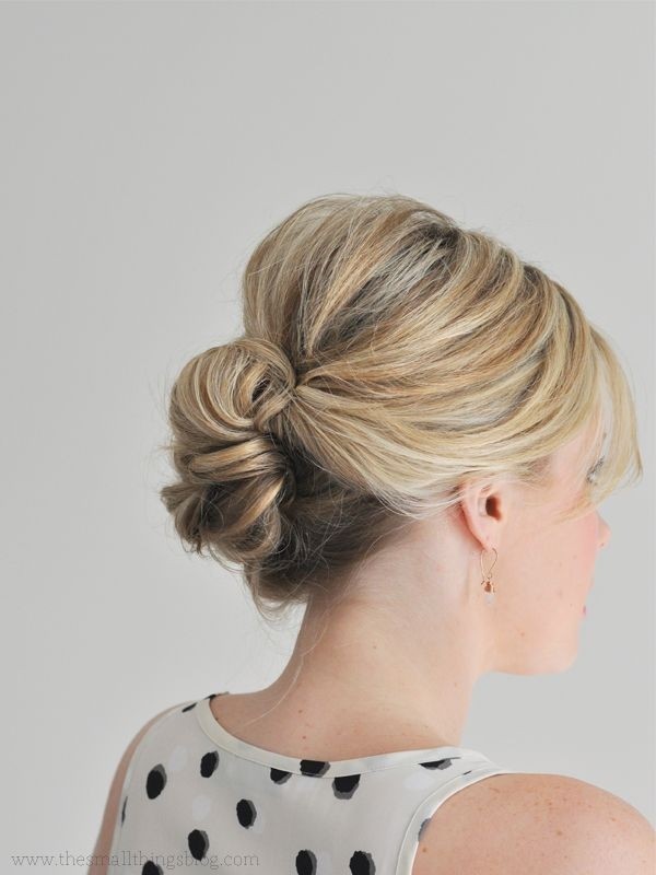 Easy Updos Wedding Hairstyles For Thin Hair