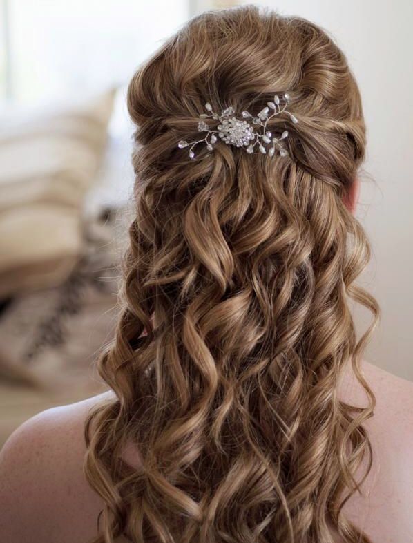Elegant Bohemian Wedding Hairstyles Long Hair