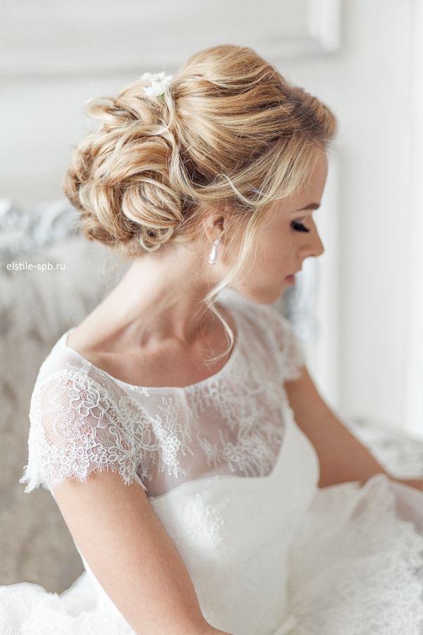 Elegant Curly Wedding Hairstyles