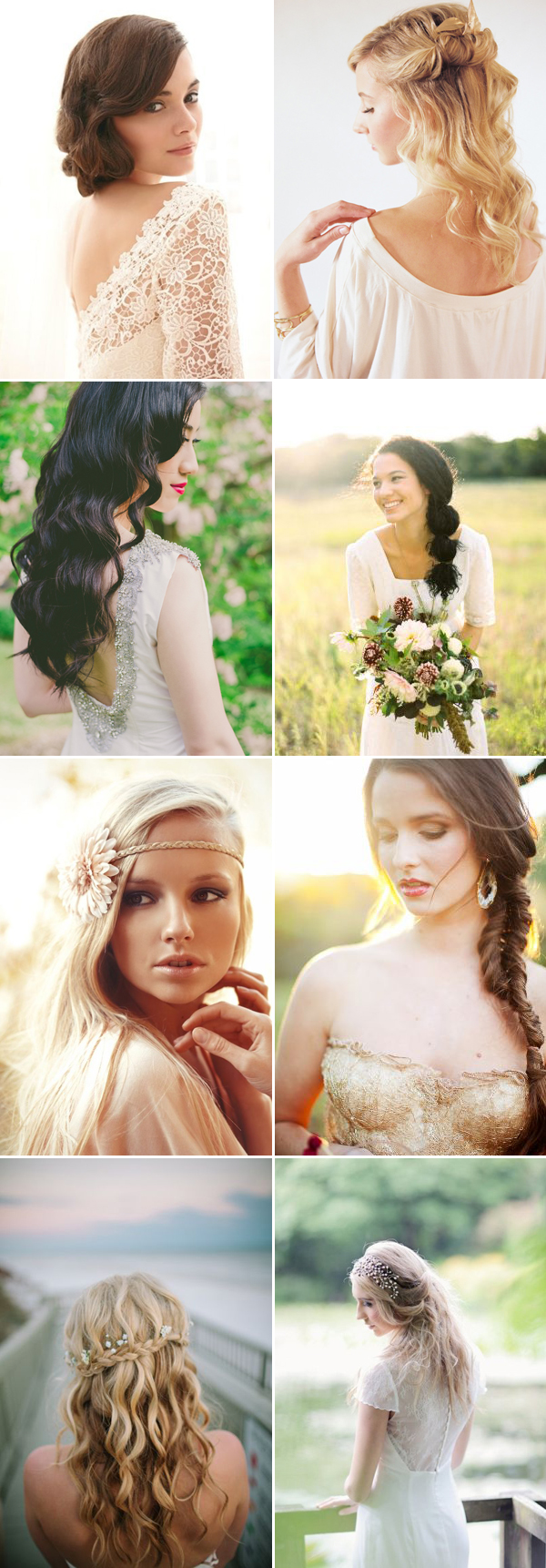 Fall Wedding Bridal Hairstyles