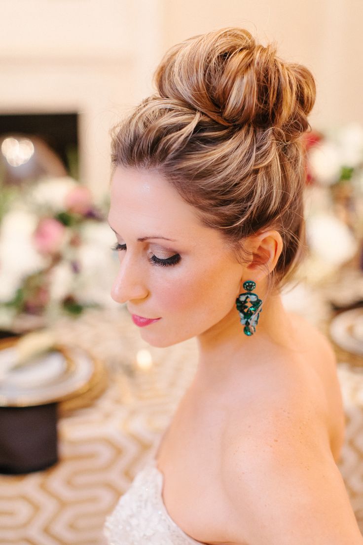 Messy Wedding Updo Hairstyles for Long Hair