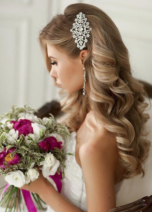 Romantic Wedding Hairstyles For Long Hair