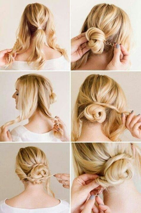 Simple Updo Hairstyle Tutorial