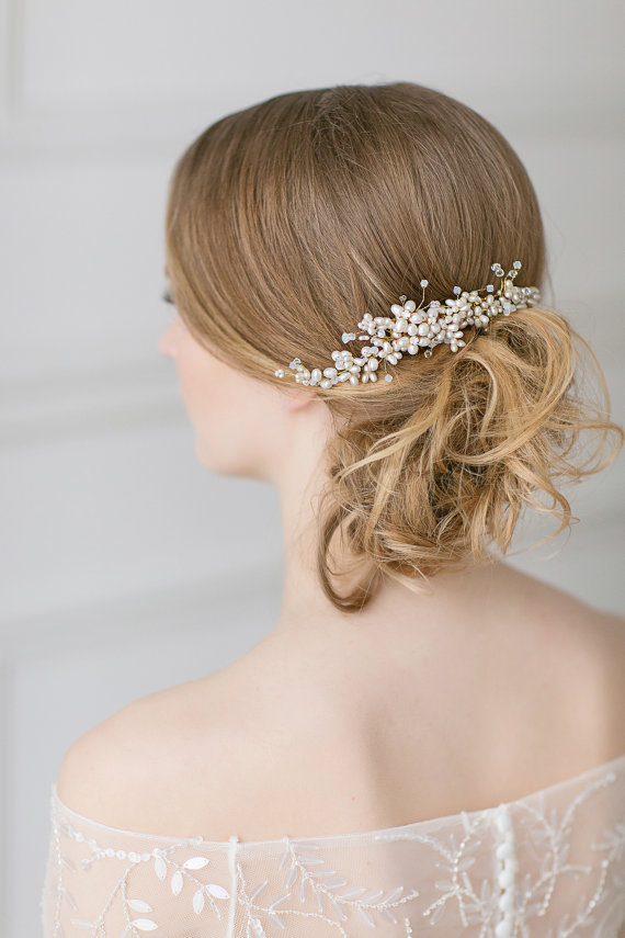 Stunning Wedding Hairstyles with Comb