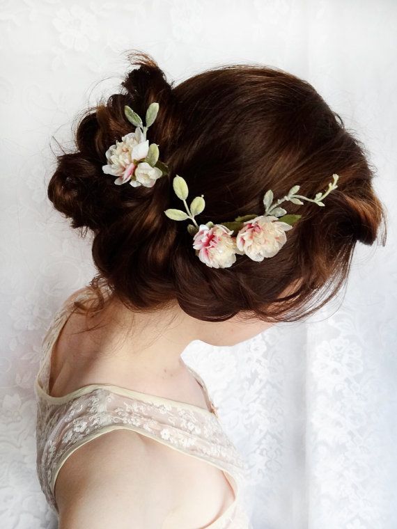 Summer Wedding Hairstyles with Flower