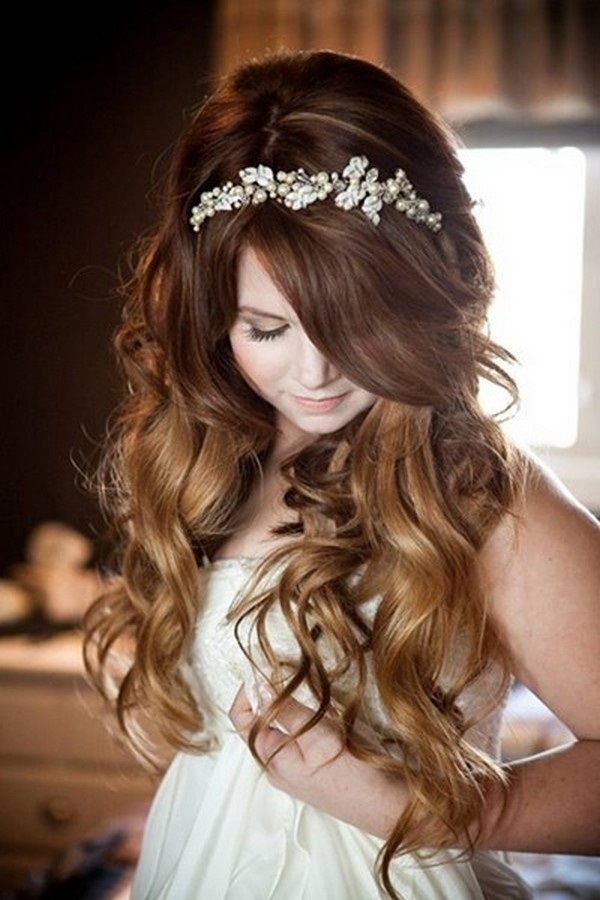 Wedding Hairstyles For Brown Long Hairs