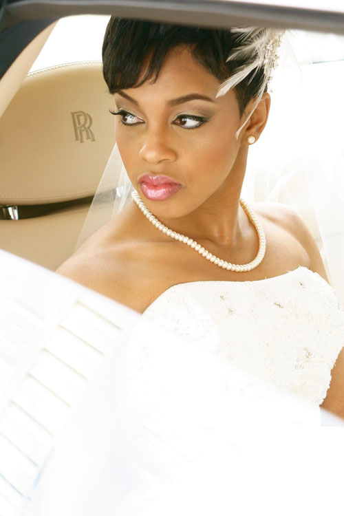 Wedding Hairstyles for Black Women Short Hair