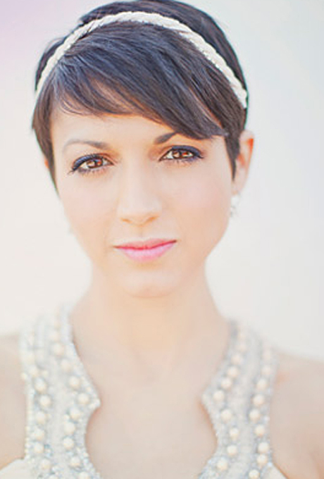 Wedding Hairstyles for Short Hair with Headband