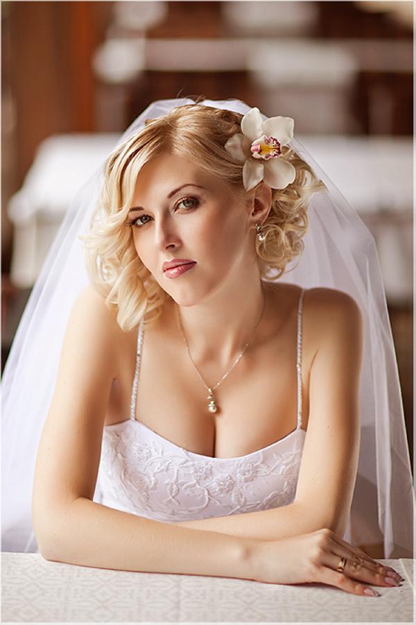 Wedding Hairstyles for Short Hair with Veil