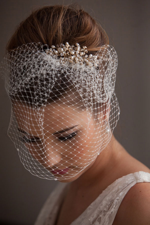 Wedding Hairstyles with Birdcage 2016