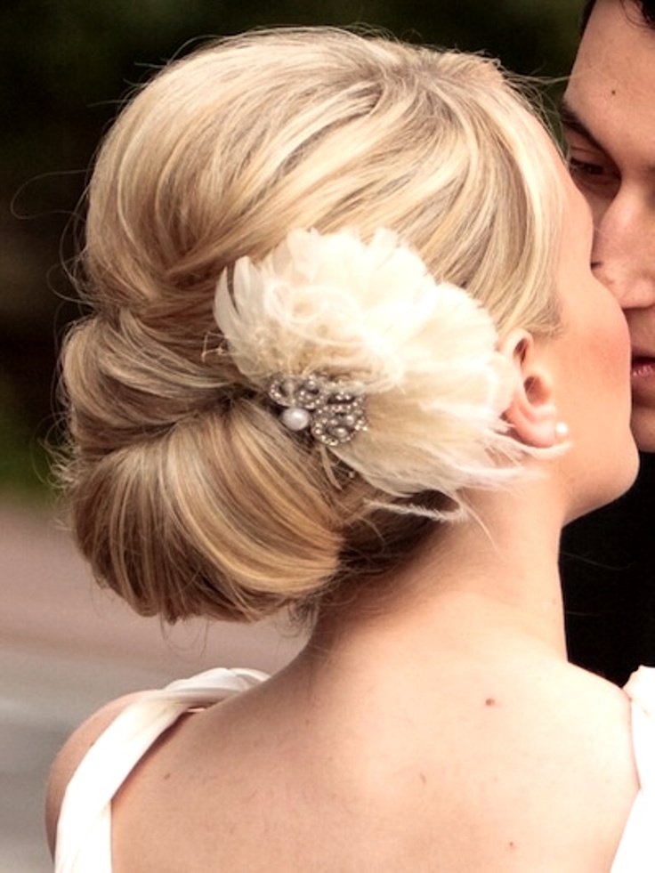 Wedding Hairstyles with Bun for Long Hair