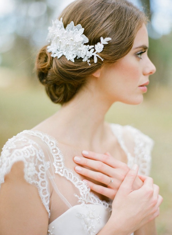 Wedding Hairstyles with Comb
