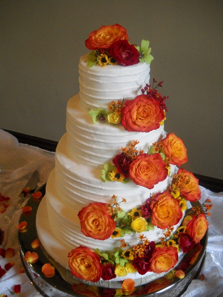 Awesome Autumn Fall Wedding Cakes