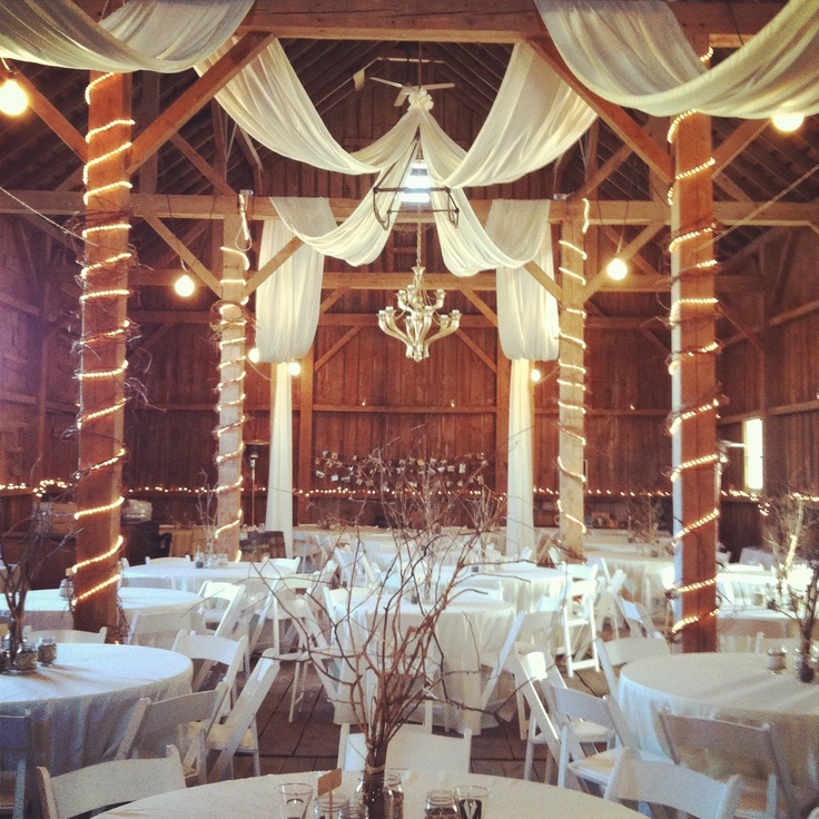 Barn wedding decor Ideas