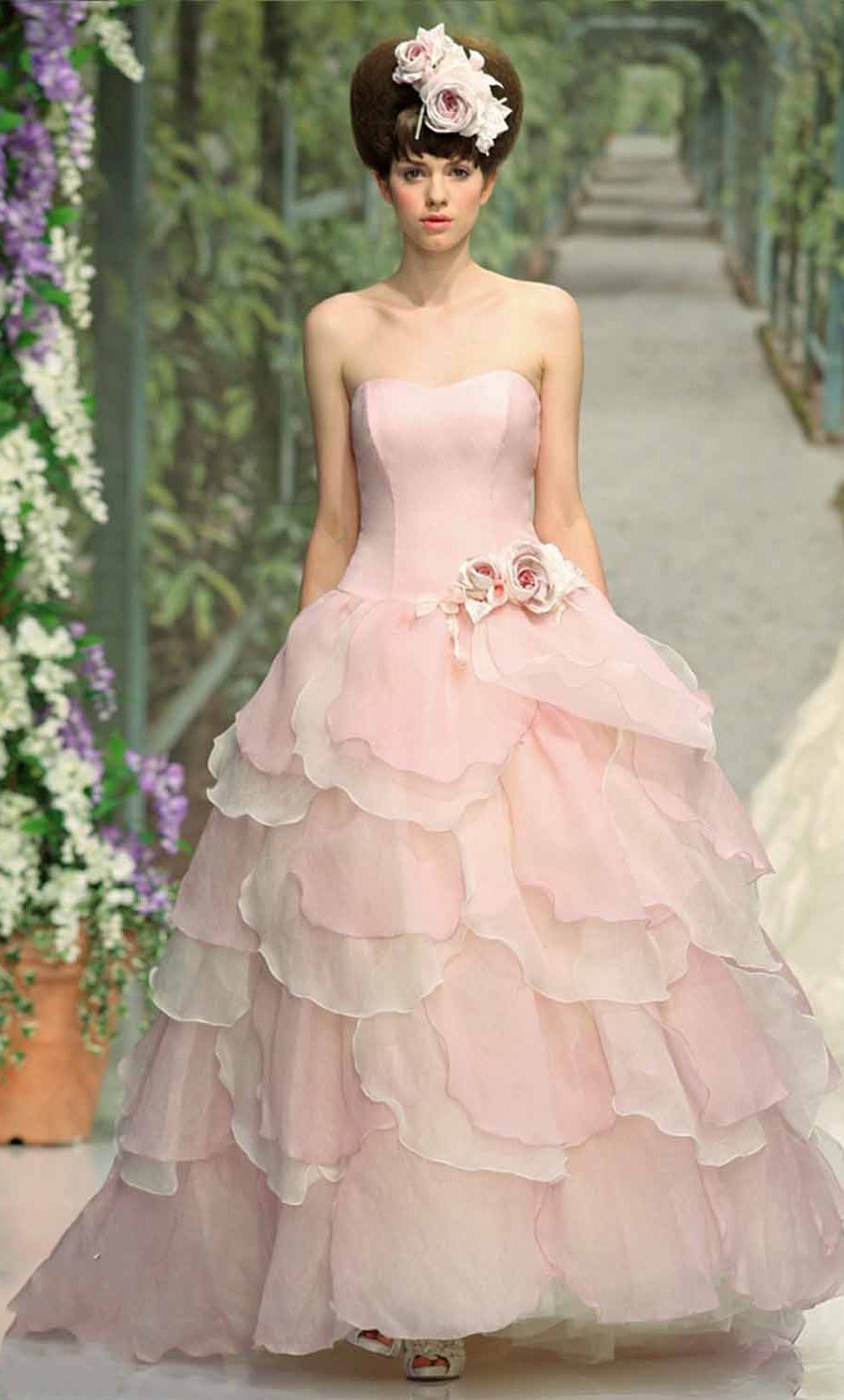 Beautiful Pink Wedding Dresses