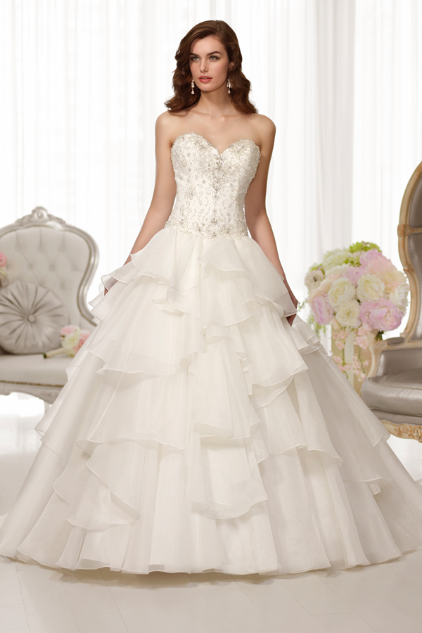 Beautiful Wedding Dresses with Bling