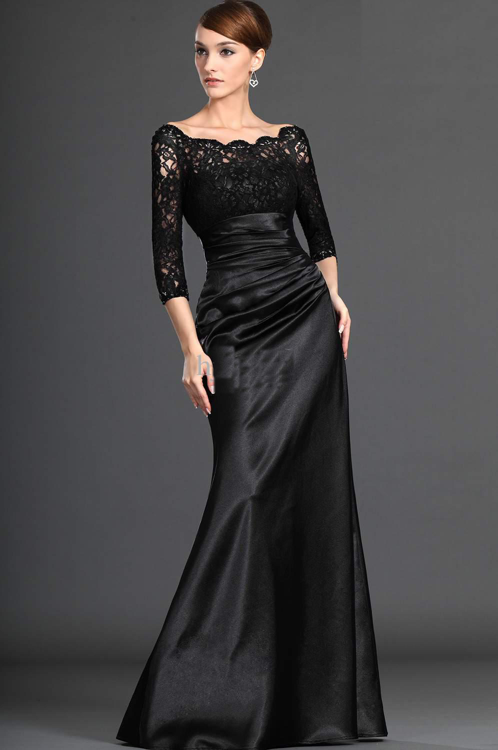 Black dress for wedding