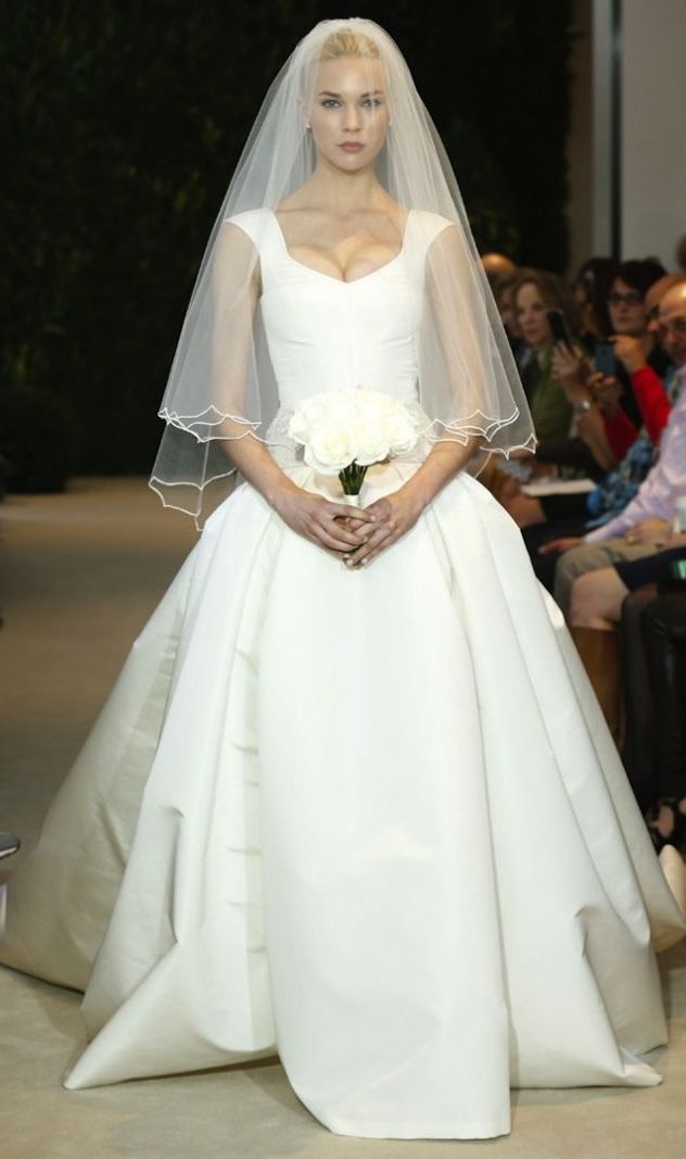 Carolina Herrera Big Wedding Dress
