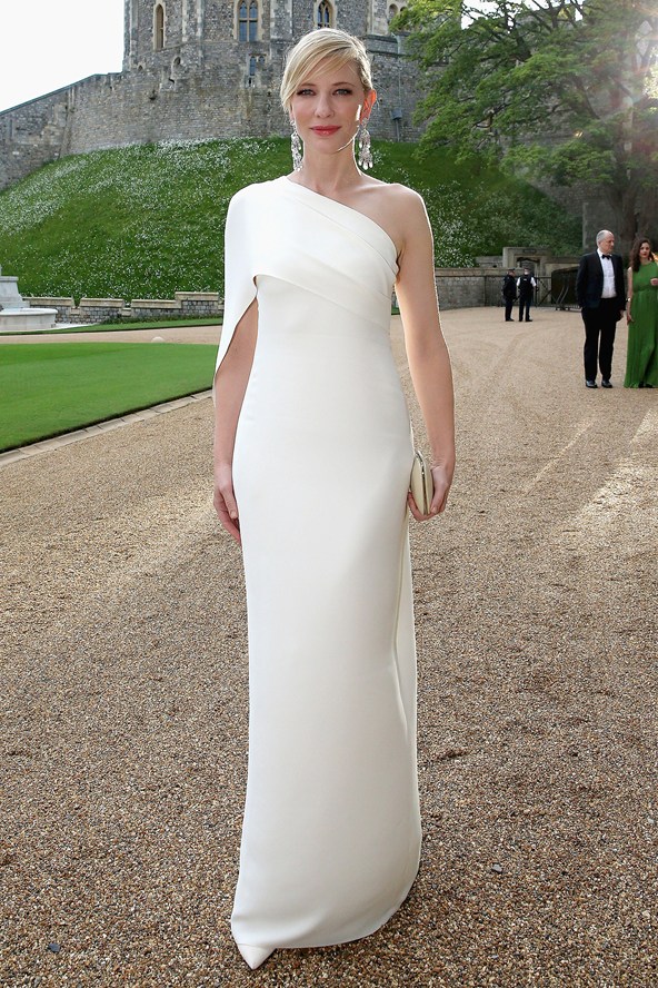 Cate Blanchett White Wedding Dresses