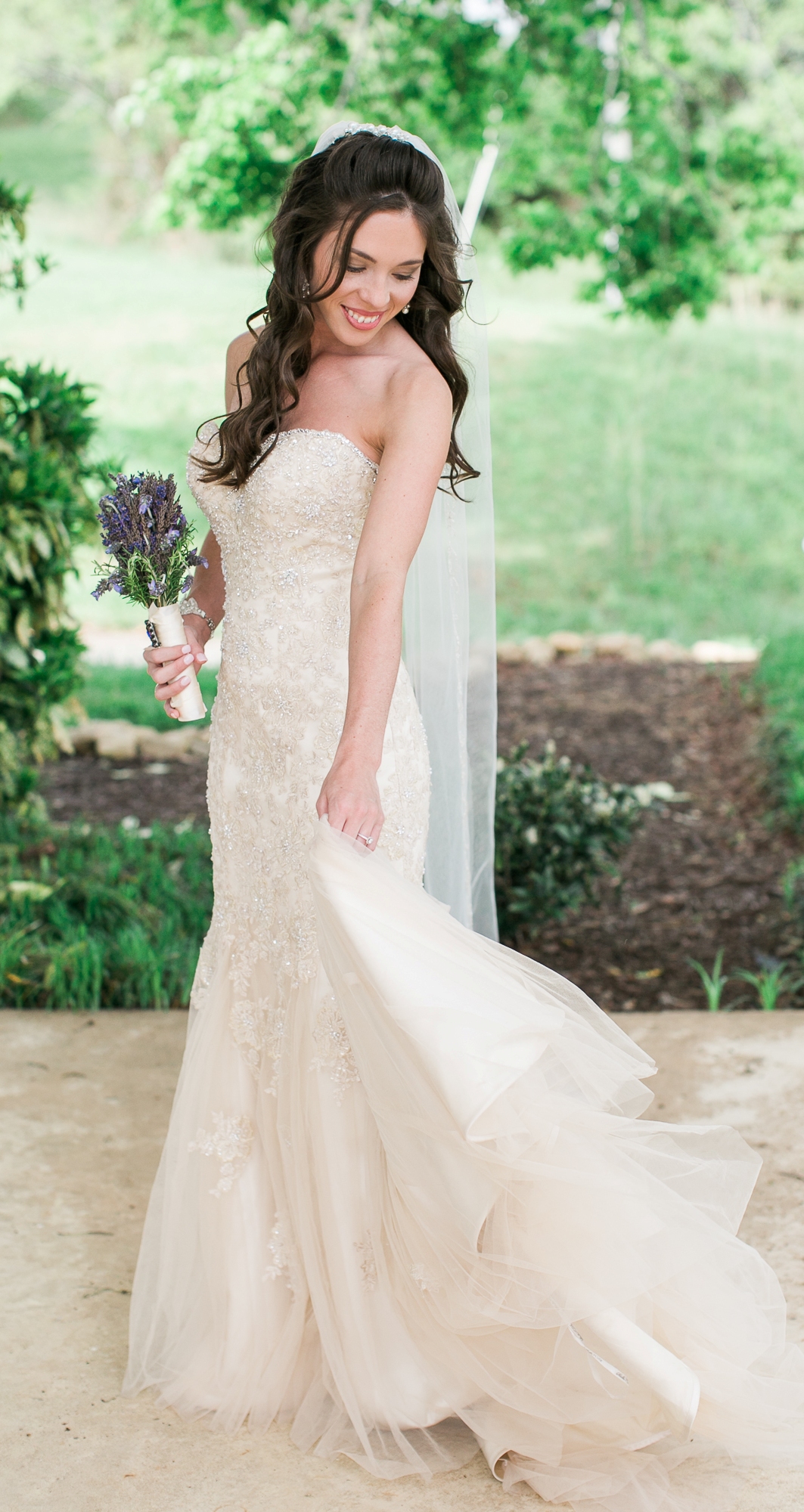 Champagne Colored Wedding Dress