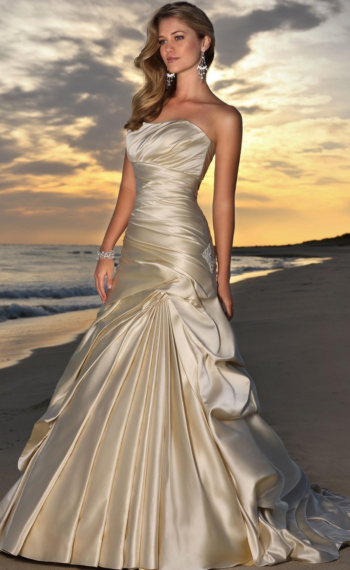 20 Champagne Wedding Dresses Ideas Wohh Wedding