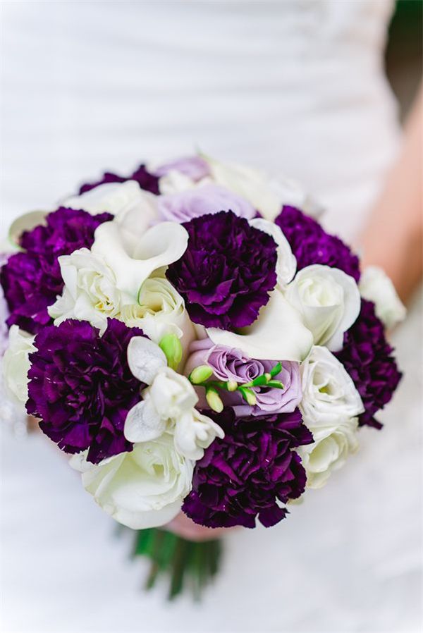 Dark Purple Wedding Color Ideas