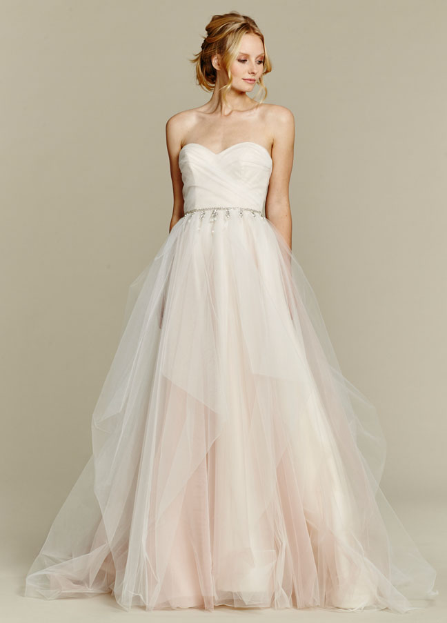 Designer Blush Wedding Dresses
