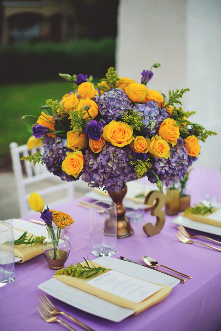Elegant Lavender and Yellow Wedding Ideas 2016