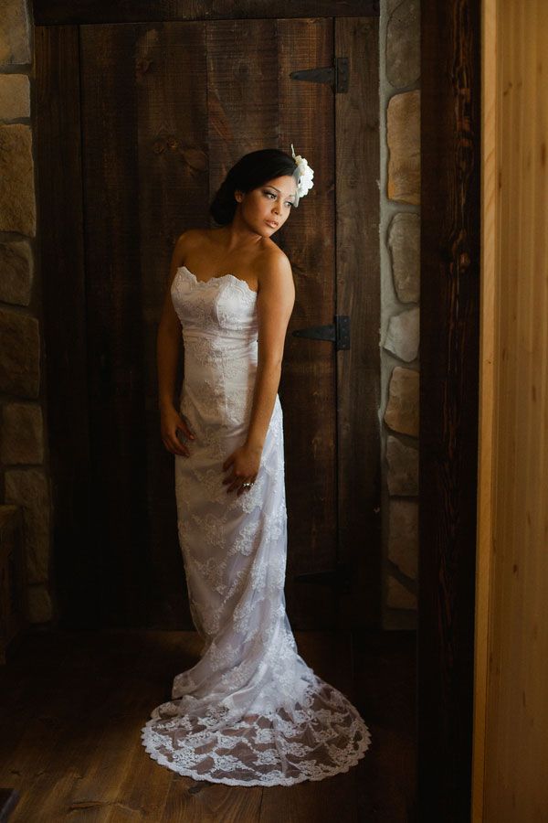 Fitted Rustic Wedding Dresses