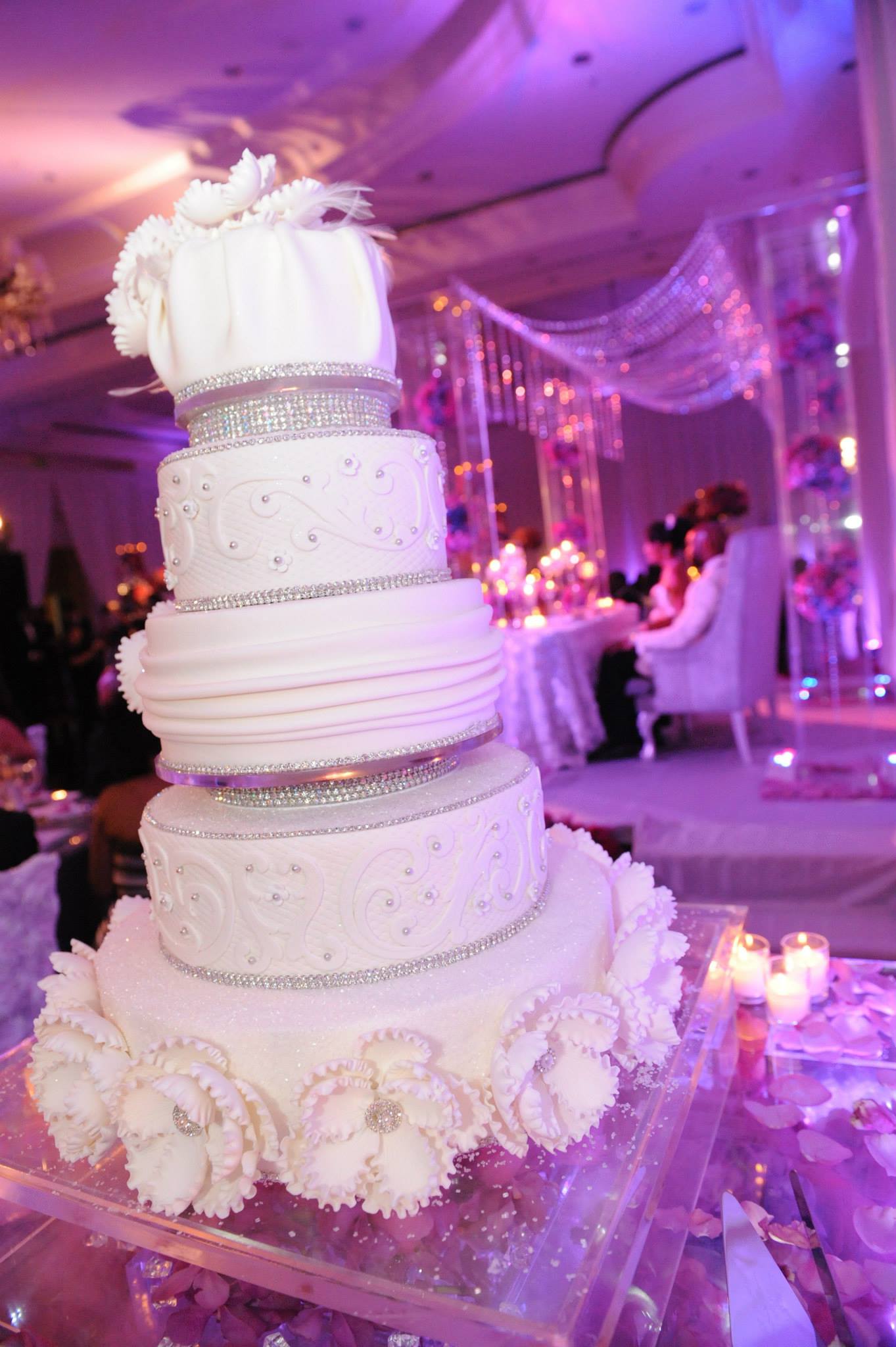 Glamorous Wedding Cakes from Elegant
