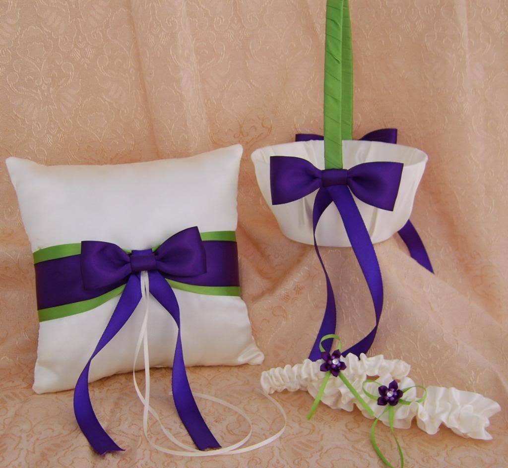 Green And Purple Wedding Ideas