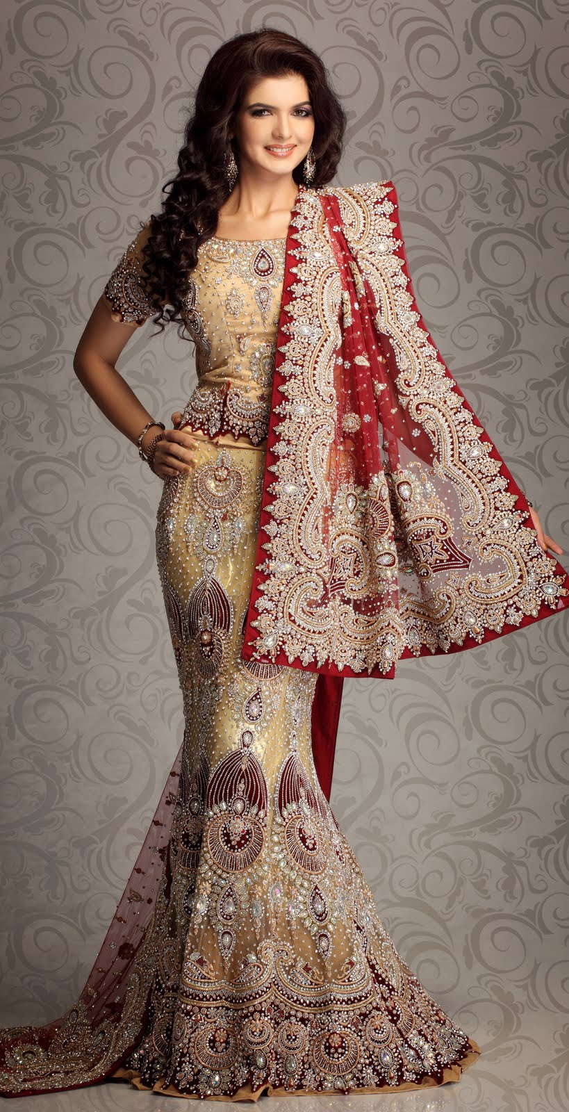 Indian Lehenga Wedding Dress