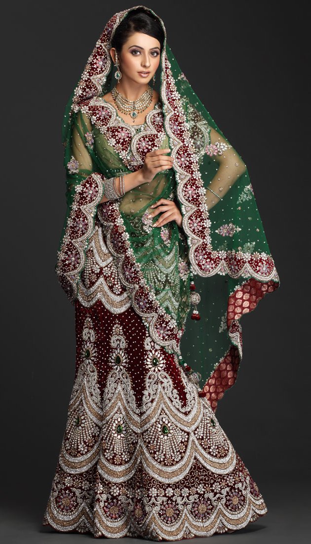 Indian Wedding Dresses for Bride 2016