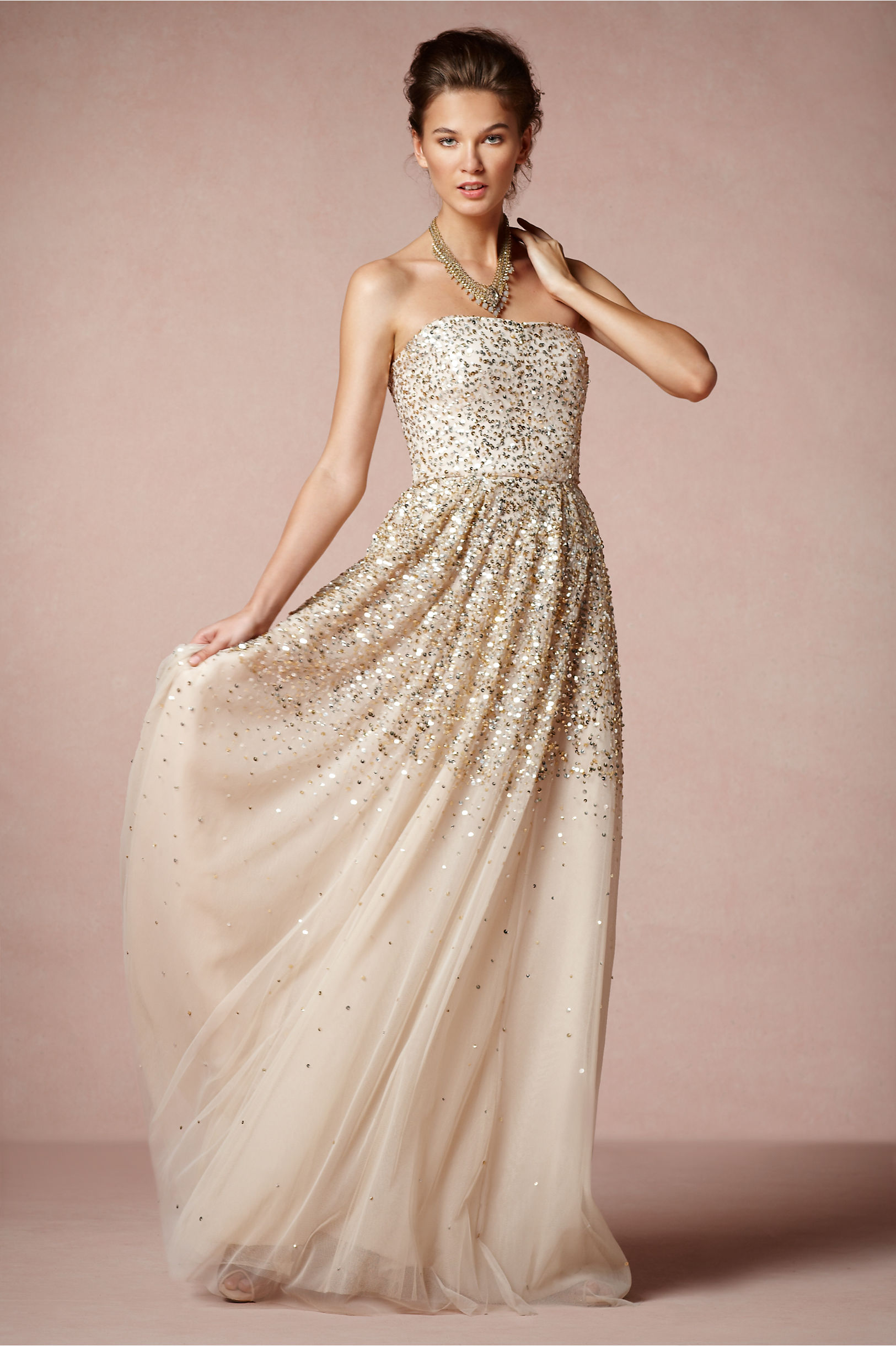 Isadora Gold Wedding Dresses
