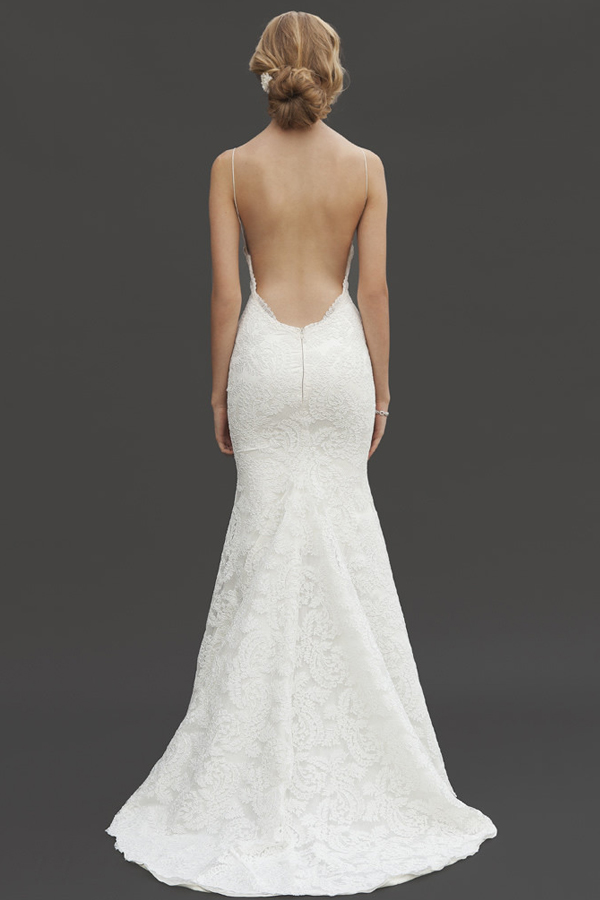 Katie May Backless Trumpet Wedding Dresses