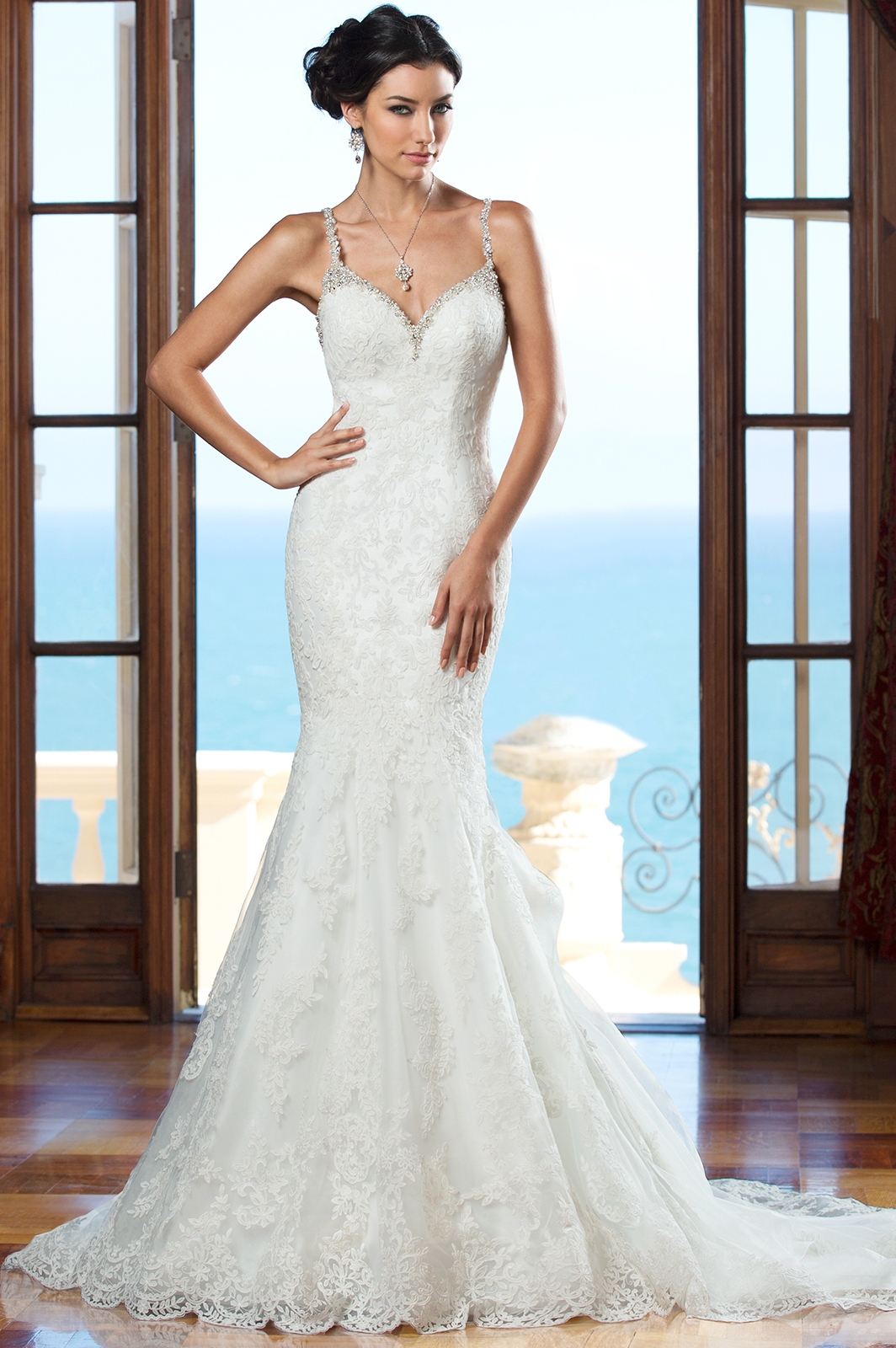 Kitty Chen Wedding Dresses with Straps