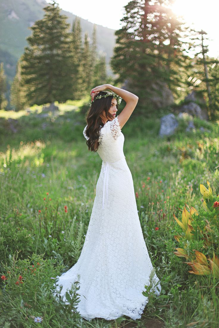Modest Wedding Dresses with Lace