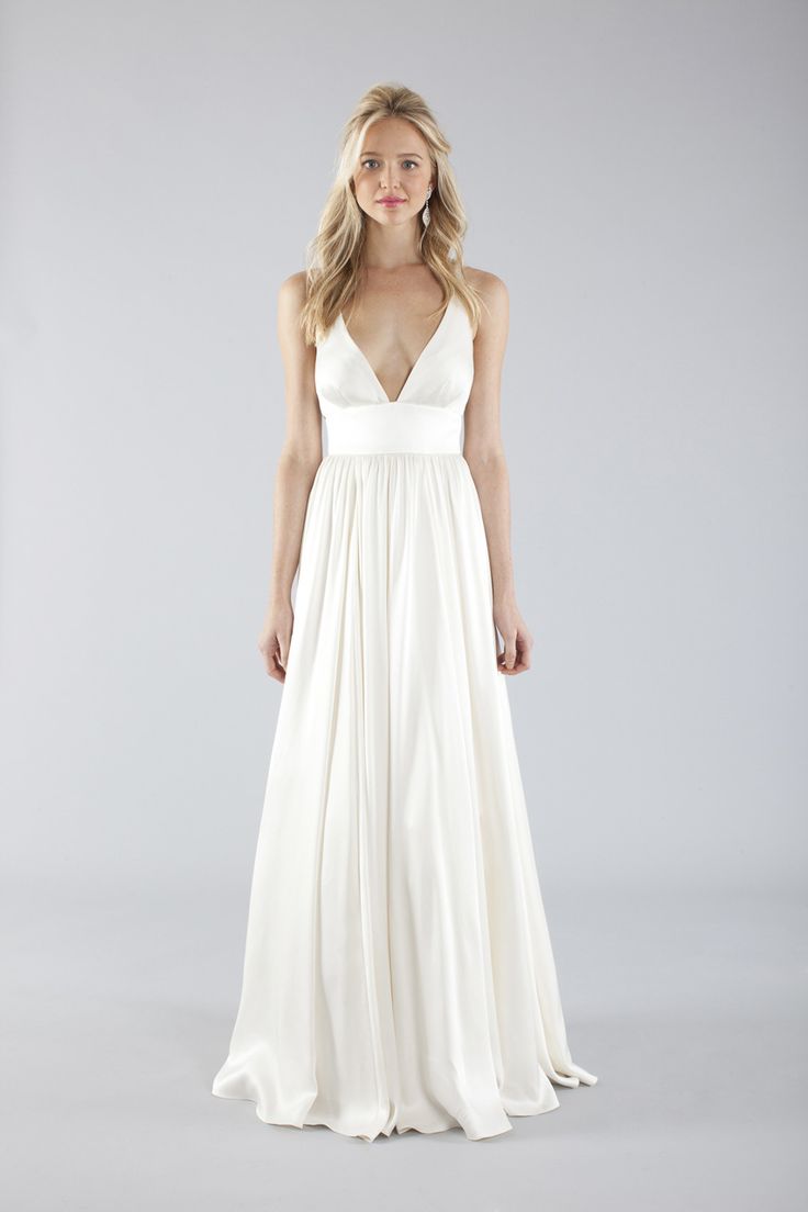 Nicole Miller Simple Wedding Dresses