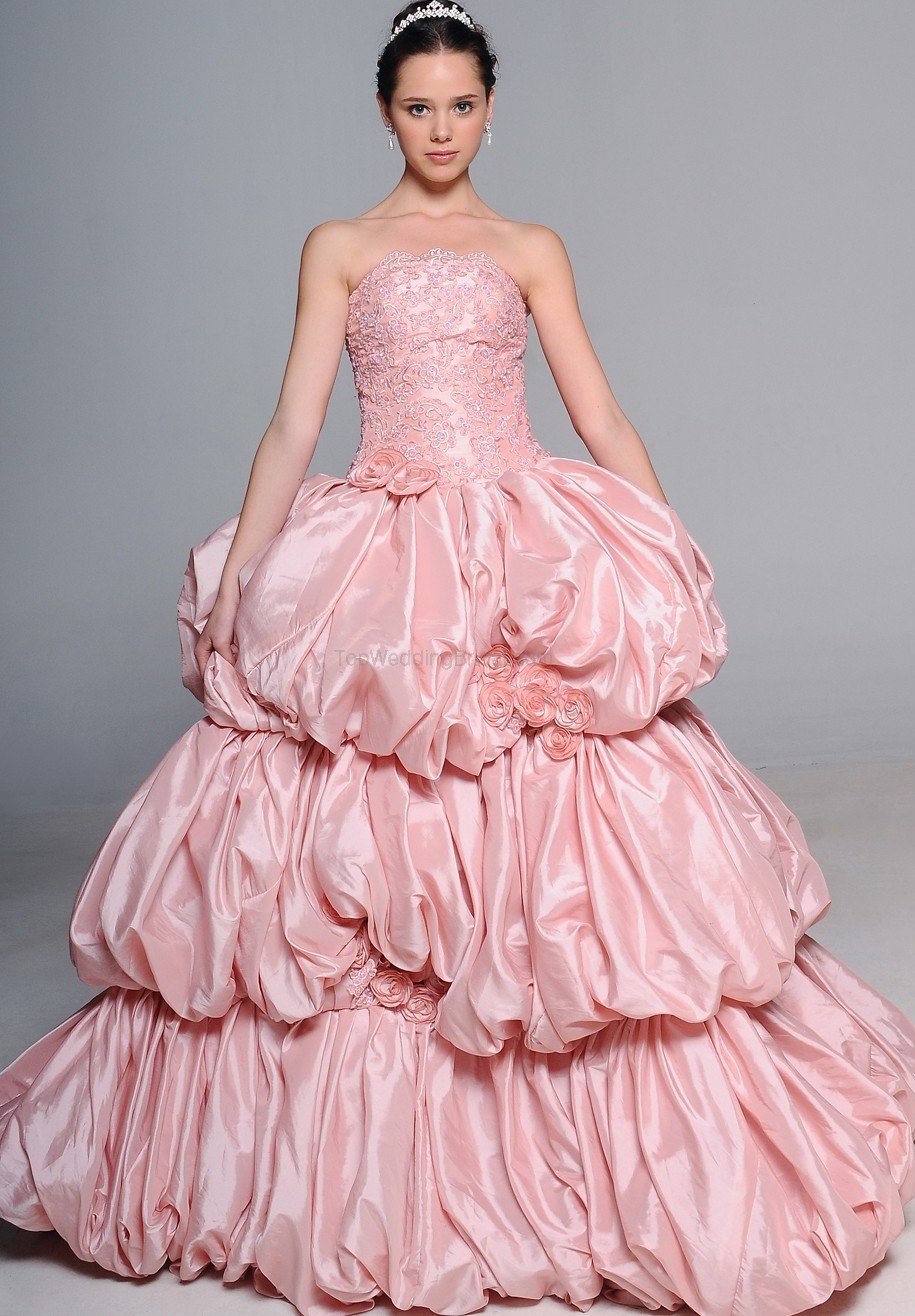 20 Pink Wedding Dresses Ideas Wohh Wedding