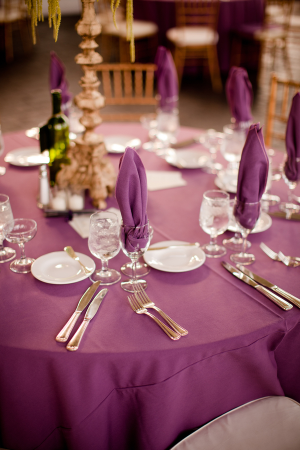 Purple Wedding Decor Ideas