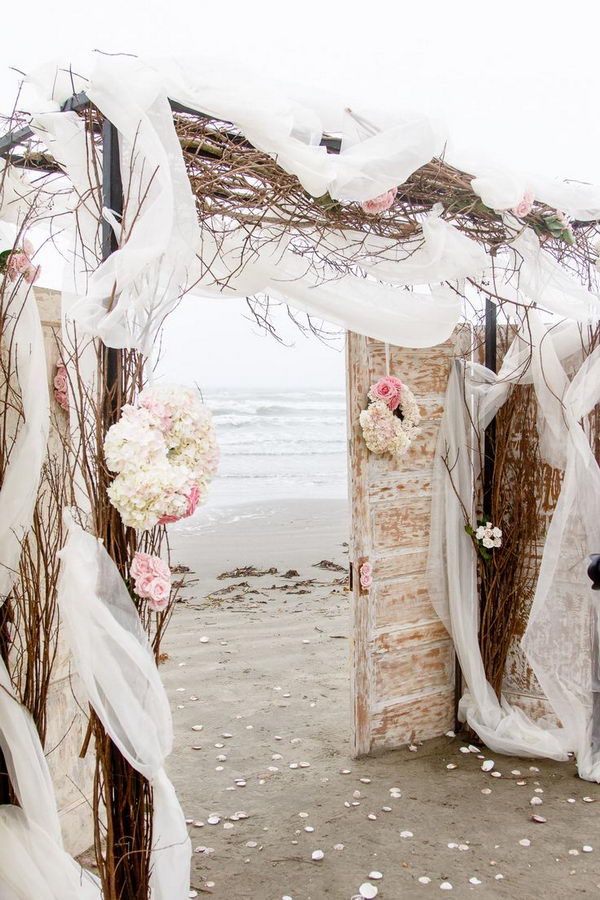 Romantic Beach Wedding Arch