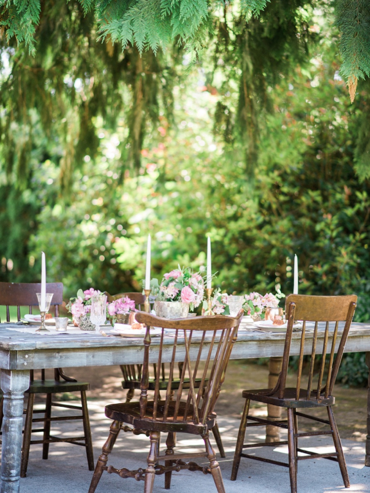 Romantic Pink Garden Wedding Ideas