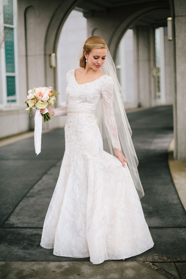 Stunning Modest Wedding Dress