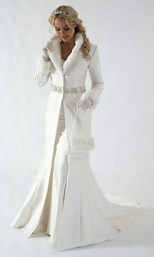 Stylish Winter Wedding Dress