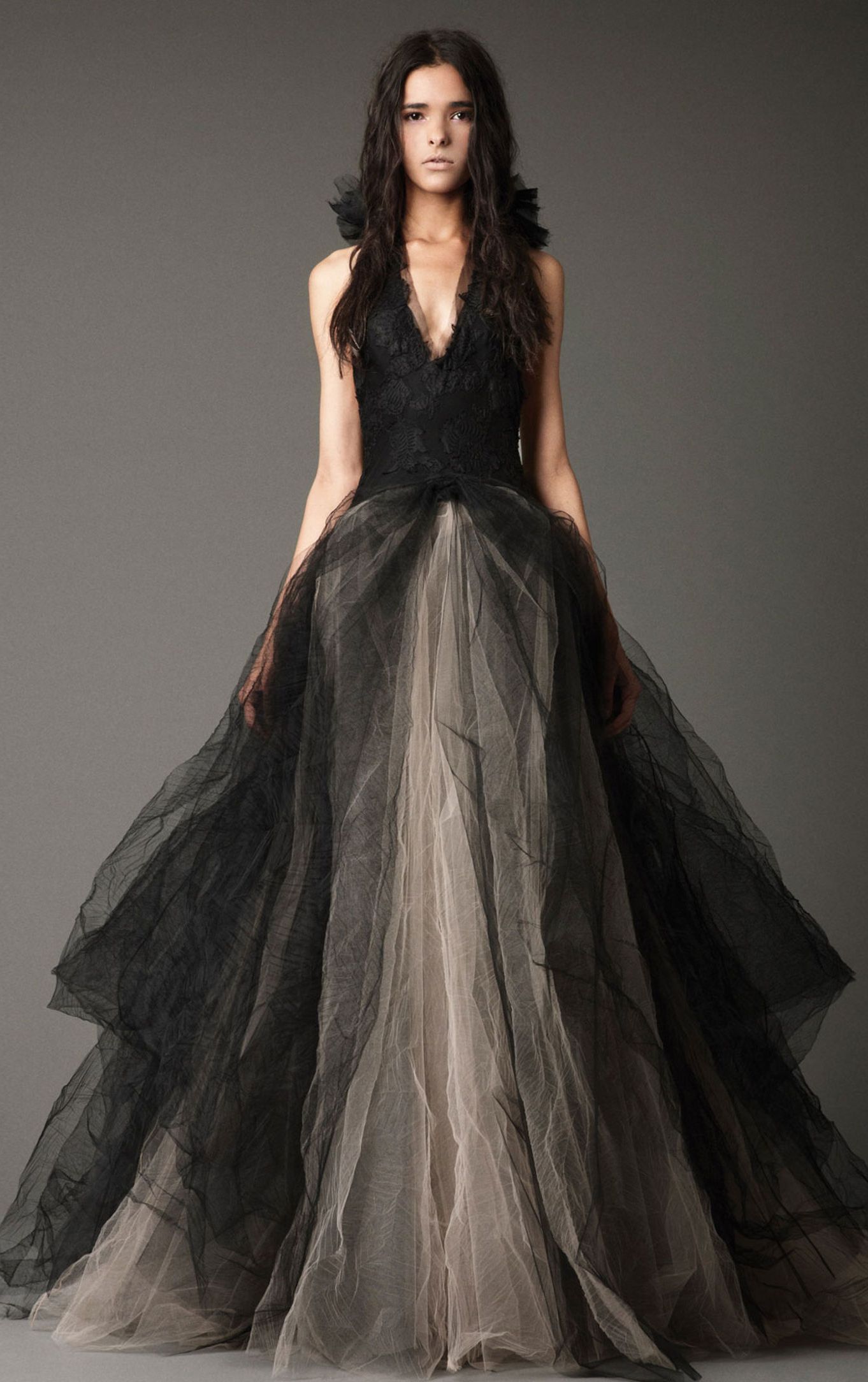 Vera Wang Black Wedding Dresses